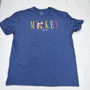 Disney Mickey Mouse Blue T-Shirt